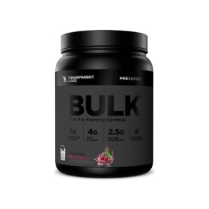 Transparent Labs Bulking Stack Review: Supplements for Lean Muscle Mass