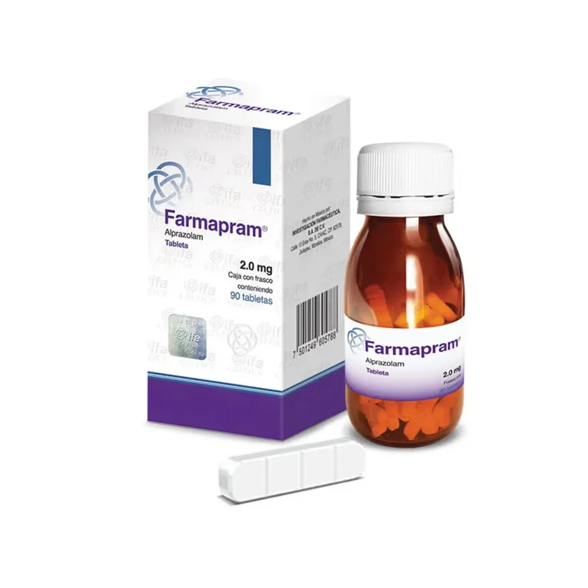 Buy Farmapram 2 mg 90 Tabs for anxiety online USA with fast delivery