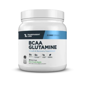 Transparent Labs BCAA Glutamine: Best Muscle Recovery Supplements